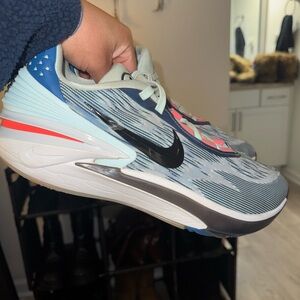 Nike Air Zoom G.t Cut 2 Industrial Blue-Jade Ice Mens Sz 12 [DJ6015-404] Used